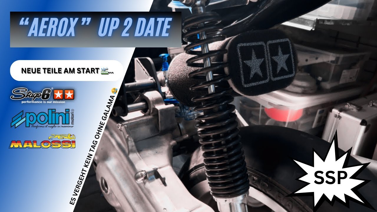 Stage6 DoubleLayer Luftfilter … GEIL 🤩 | @toxycodon danke an @scooterattack #aerox #toxyrox