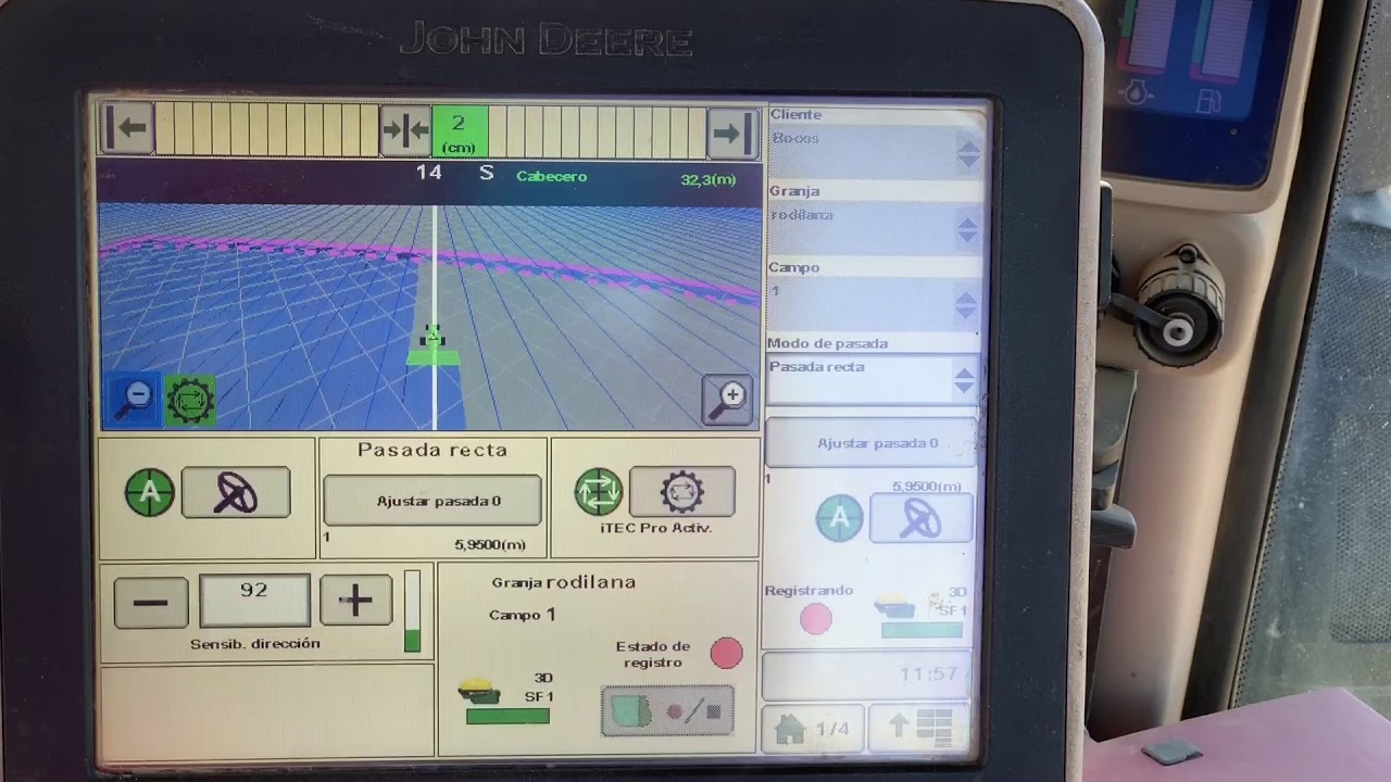 ITEC PRO John Deere Pantalla 2630