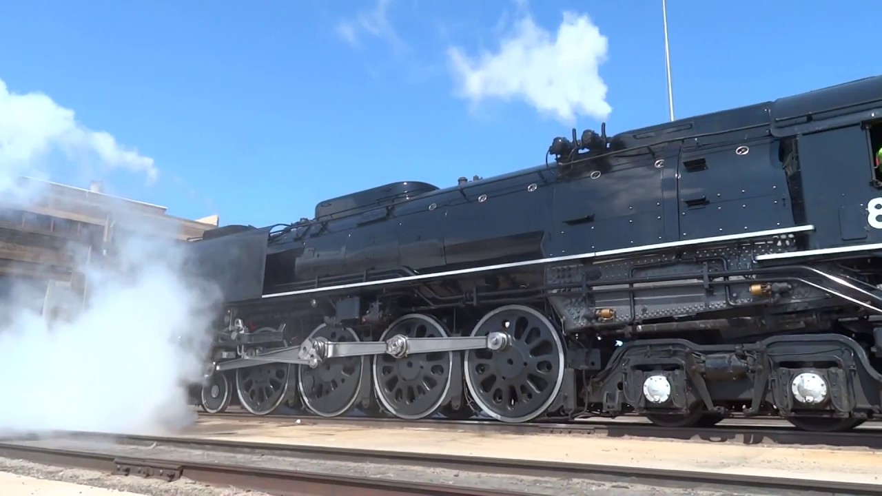 Union Pacific 844 2017 Break-In Run Part 1