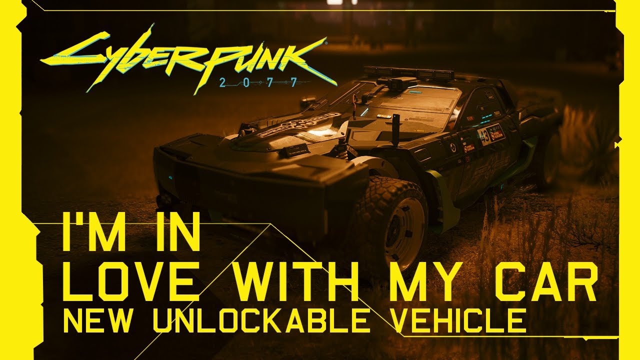 Cyberpunk 2077 - I'm In Love With My Car Free Unlockable Vehicle with Weapons [Update 2.0]