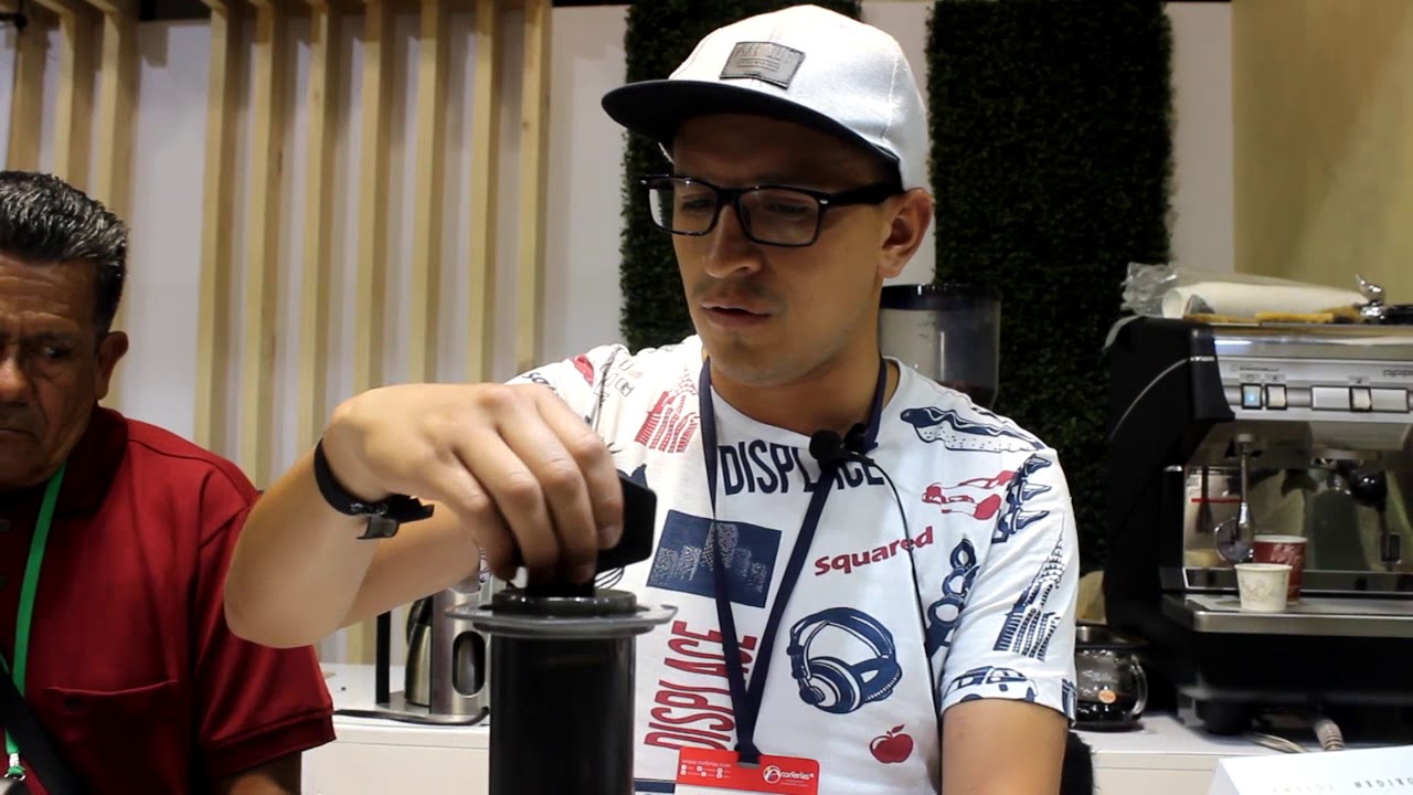 Así se prepara Alejandro Murcia para el mundial de AeroPress