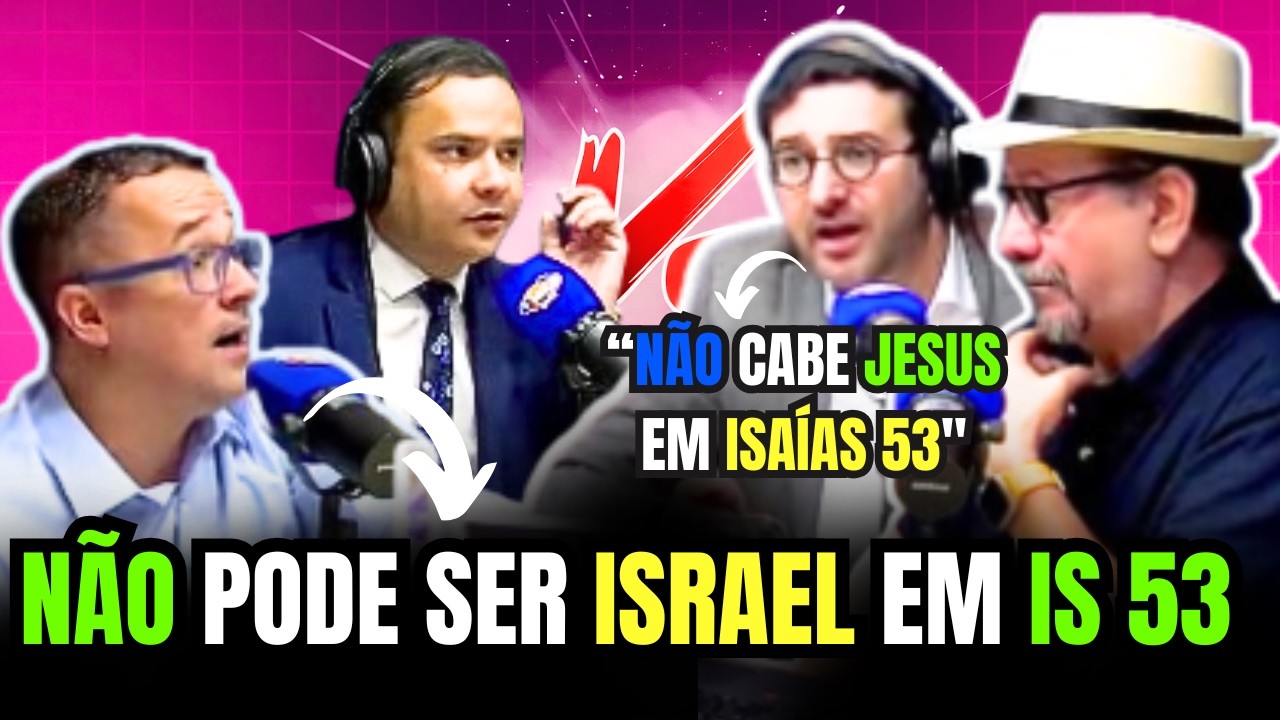 O SERVO SOFREDOR DE ISAÍAS 53 É JESUS? MICHA GAMERMAN E JOÃO ALVES X PR MARCELO E PR ALEF LOPES