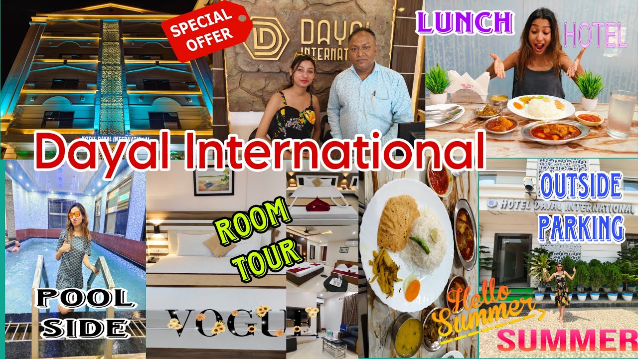 Hotel *DAYAL INTERNATIONAL*/New Digha Couple❤️Friendly Cheapest Indoor Swimming Pool🌊New Digha Beach