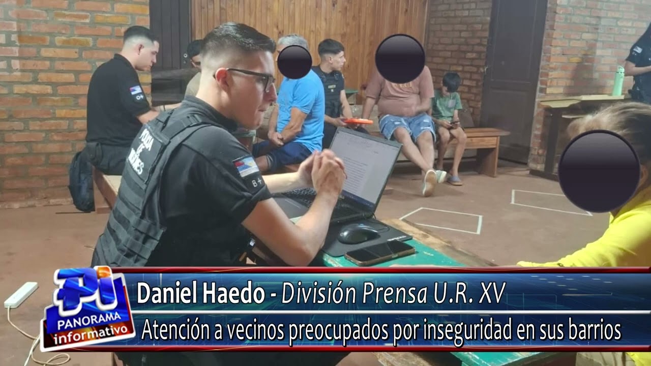 Mensaje directo la Policía necesita a los vecinos para enfrentar a los narcos