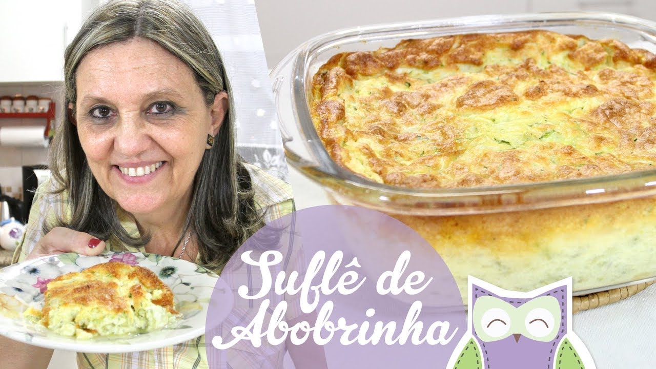 SUFLÊ DE ABOBRINHA - Receitas da Mãe Coruja 