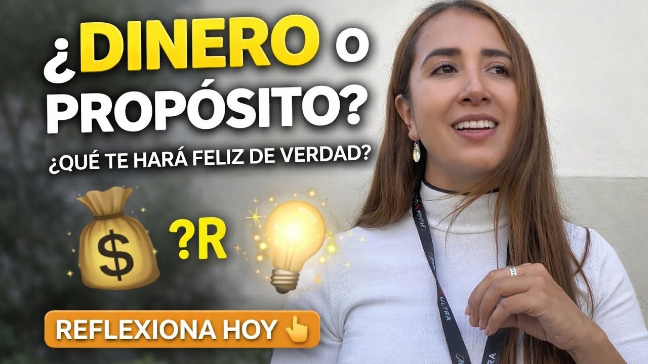 ¿Dinero o propósito? 💭✨