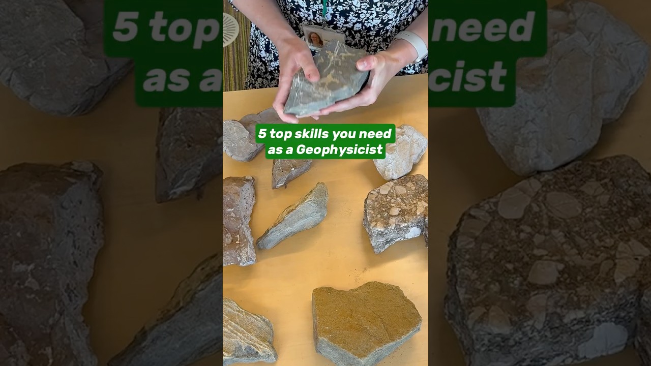 Top 5 skills needed as a geophysicist