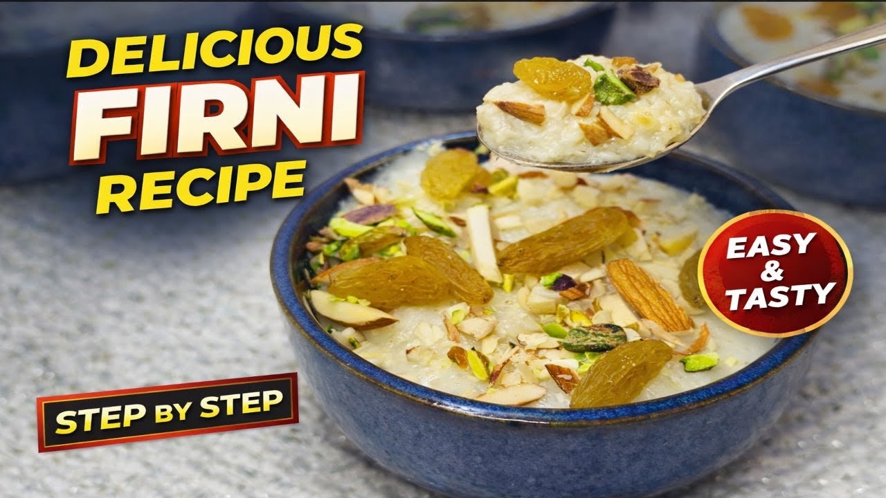 मलाईदार फिरनी कैसे बनाएं | आसान फिरनी रेसिपी | Secret to Perfect Firni Recipe 