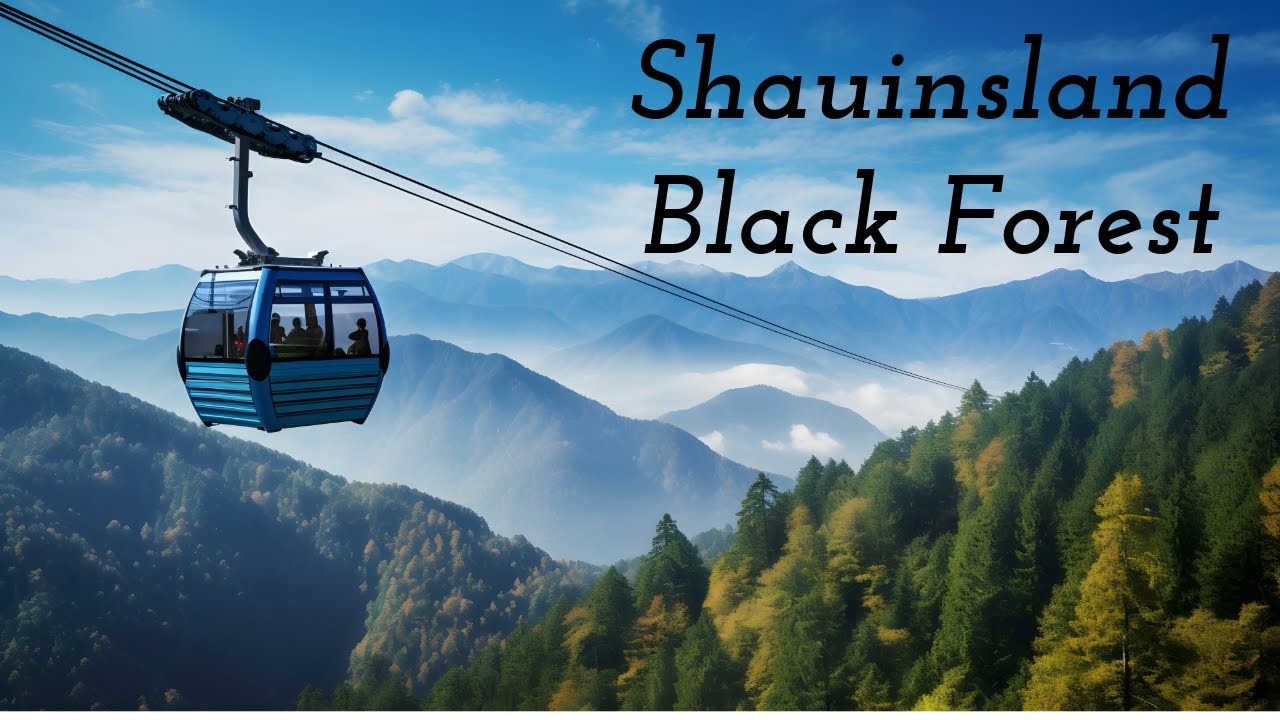 Black Forest - Schwarzwald - Schauinsland - Longest Loop Cable Car In Germany