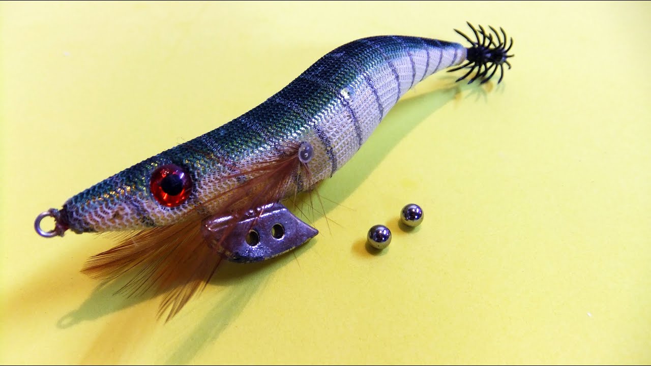 How to make Rattle Squid Jig / ラトルタイプのエギをハンドメイドするっ！