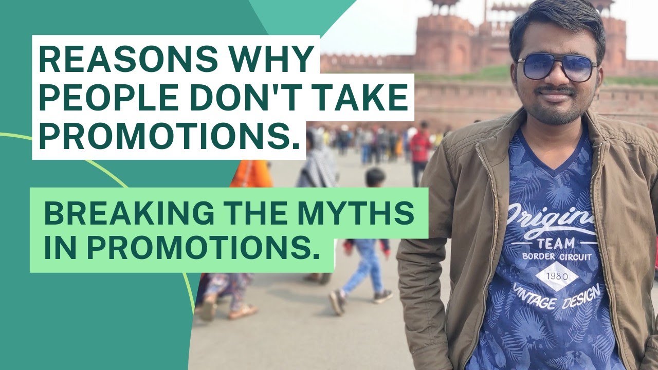 Reasons why people don't take PROMOTIONS.Challenges and difficulties in clerk and officer promotions