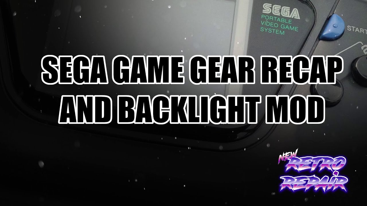 Sega Game Gear Recap And Retrokai Backlight Mod