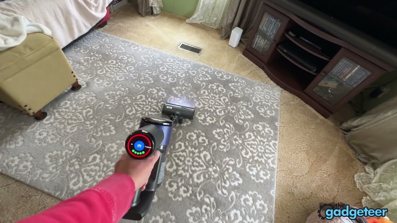 Tineco Pure One Station vacuum large debris test