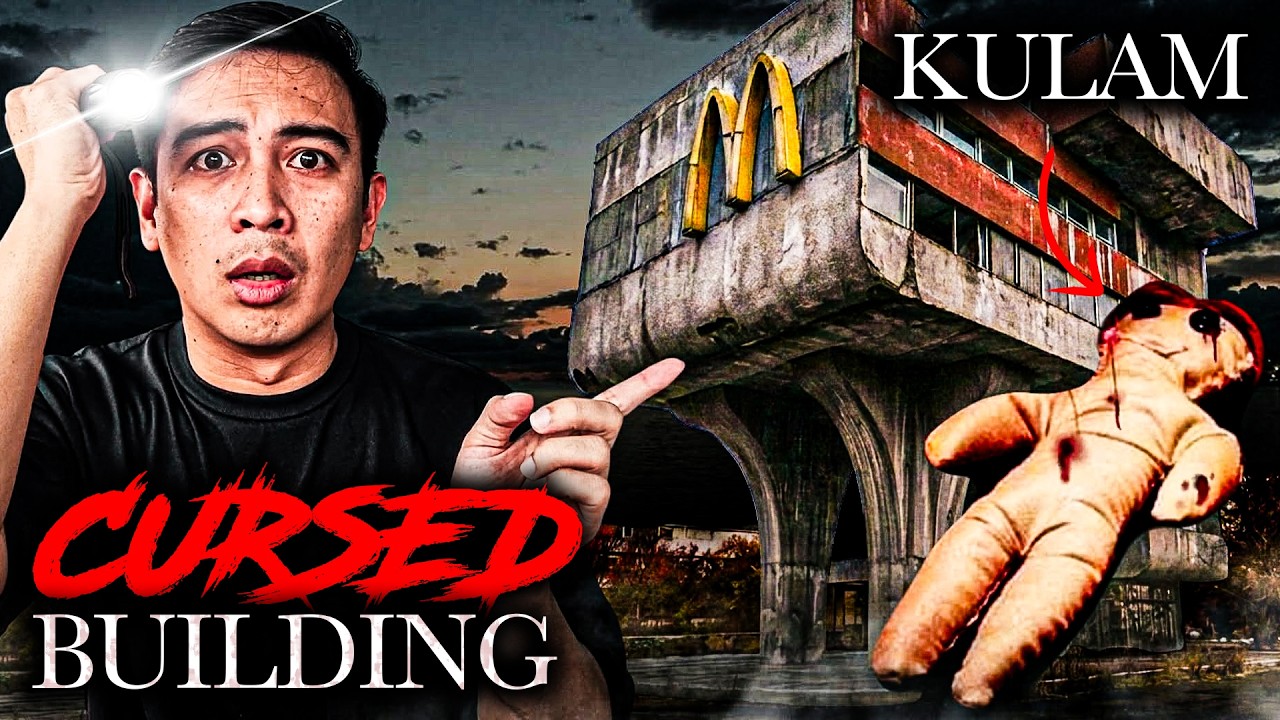 Mysterious Building with Black Magic Rituals