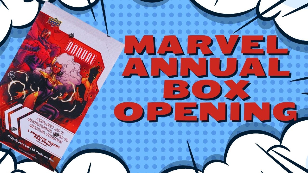 Marvel Annual Hobby box opening. One of the better entry level products.