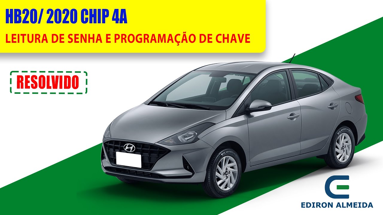 HB20/ 2020 Chip 4a Leitura de Senha e programação de chave.