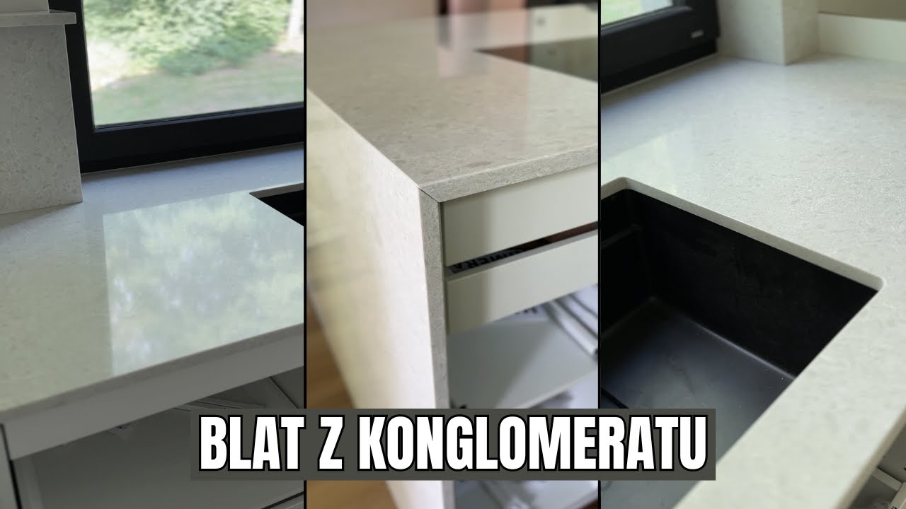 Mamy blaty w kuchni! | Konglomerat kwarcowy | Wyspa z kamienia