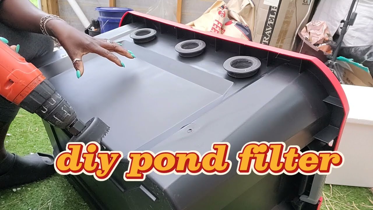 DIY POND FILTER