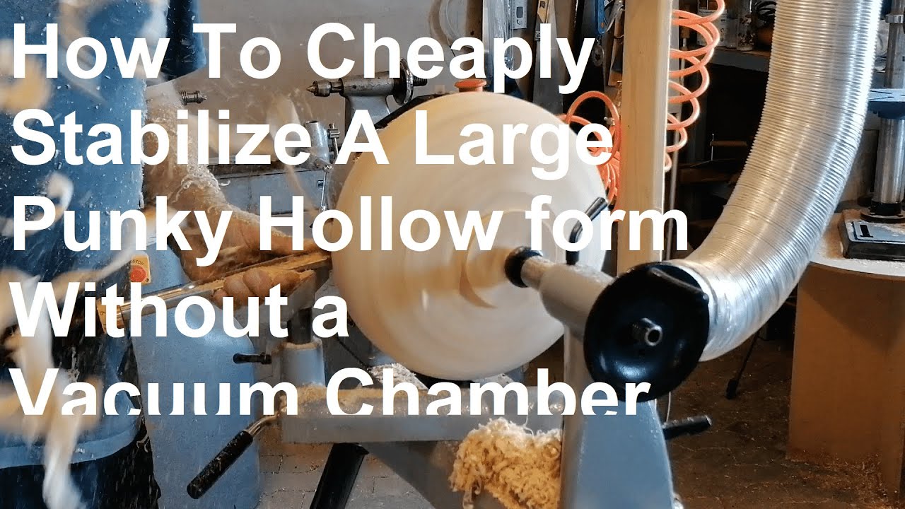 Как недорого стабилизировать большую полую форму без вакуумной камеры