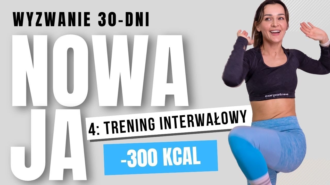 4. ODCHUDZAJĄCY trening interwałowy + TABATA / 30-dniowe wyzwanie NOWAJA