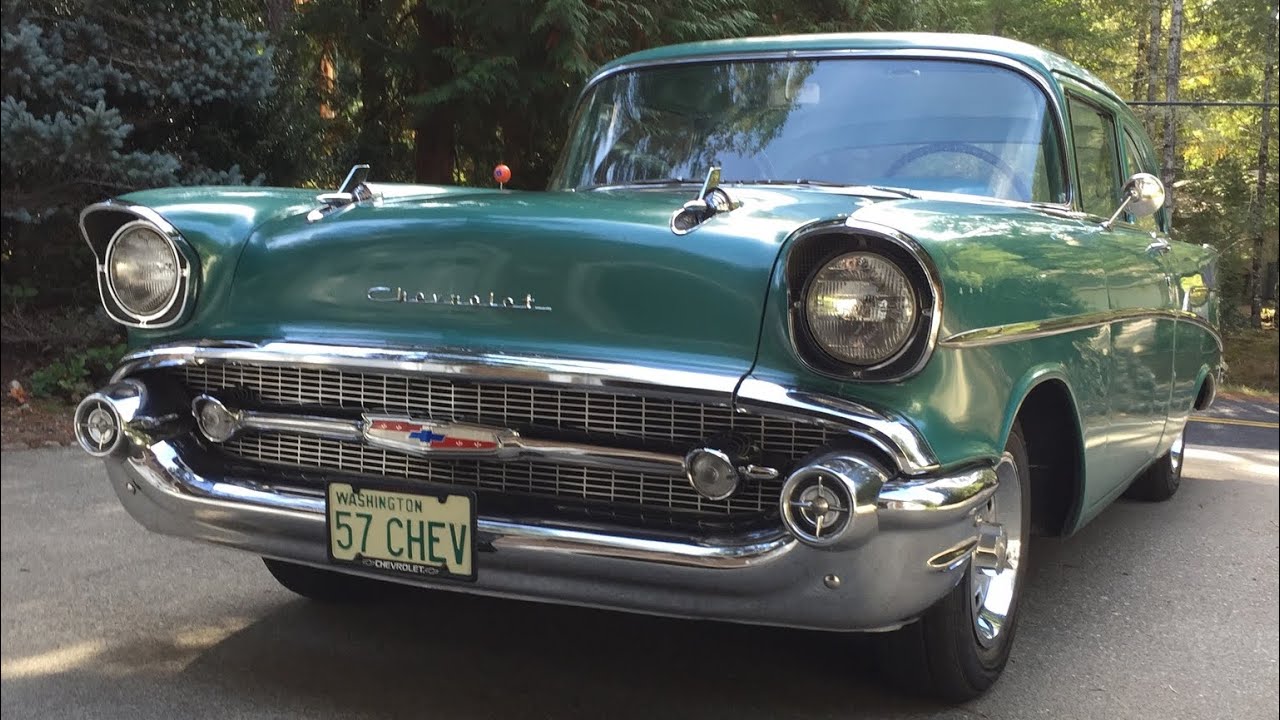1957 Chevy 210 Sedan. One of the nicest unrestored 57 Sedans that exsists.🫵🏼👀💯🆒🇺🇸#57chevy