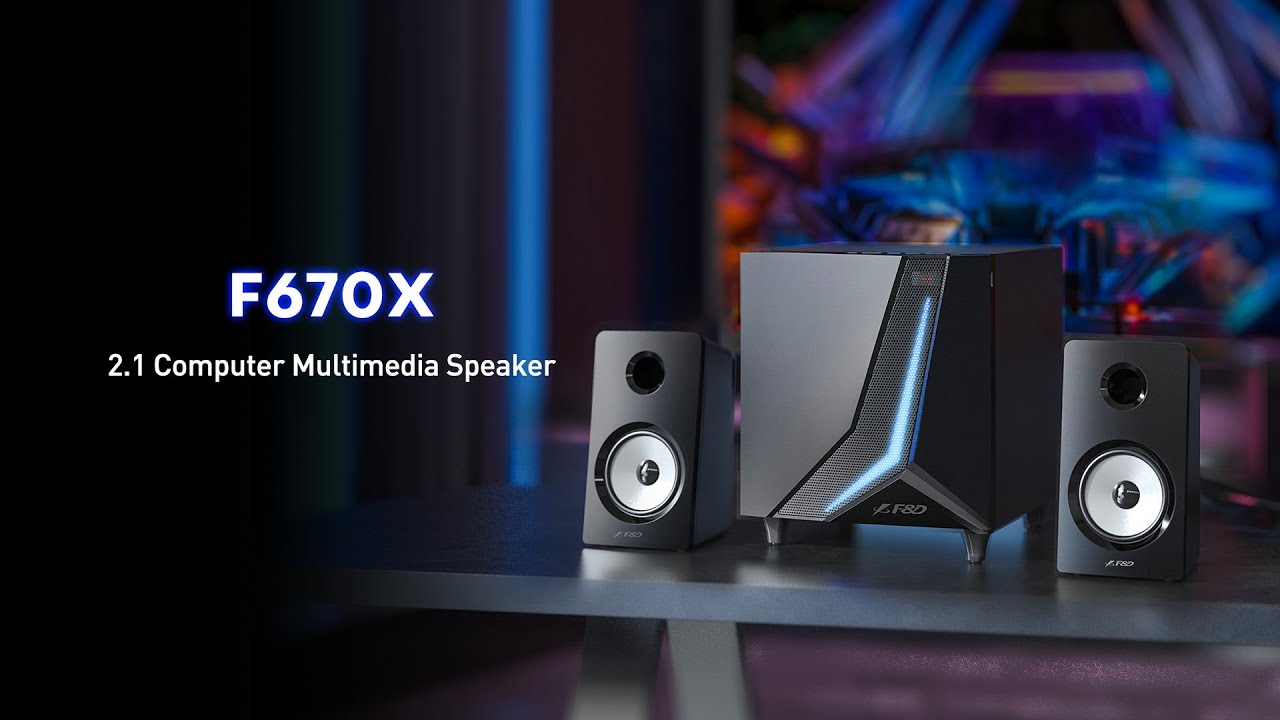 Introducing F&D F670X | Incredible gaming experience for you