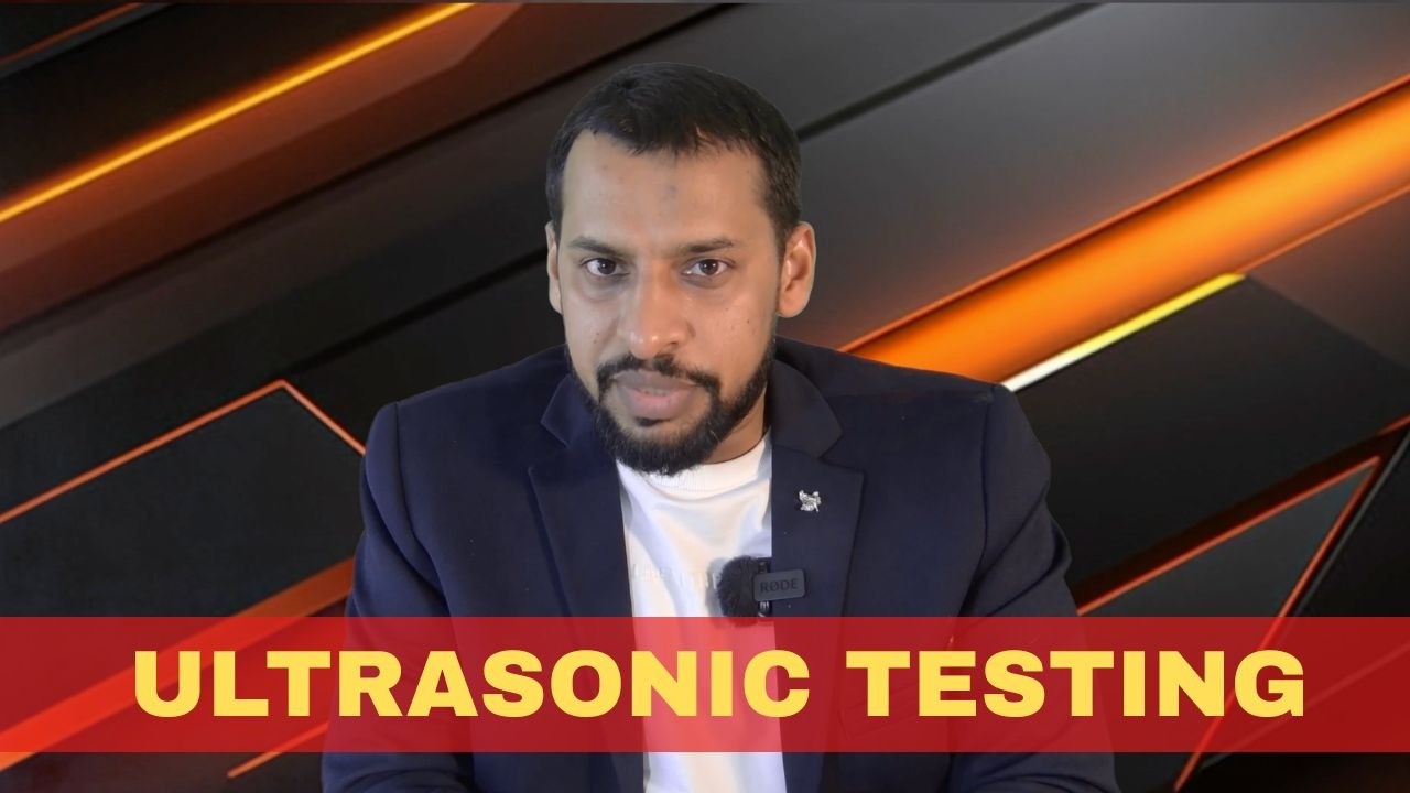 Ultrasonic Testing (UT) Couplant, Correct Probe & Echo Signal – Complete Practical Demo
