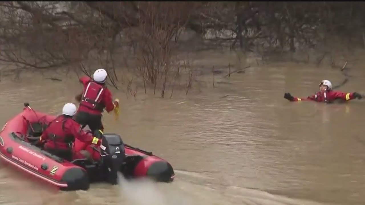 Woman attacks Sonoma County deputies during river rescue