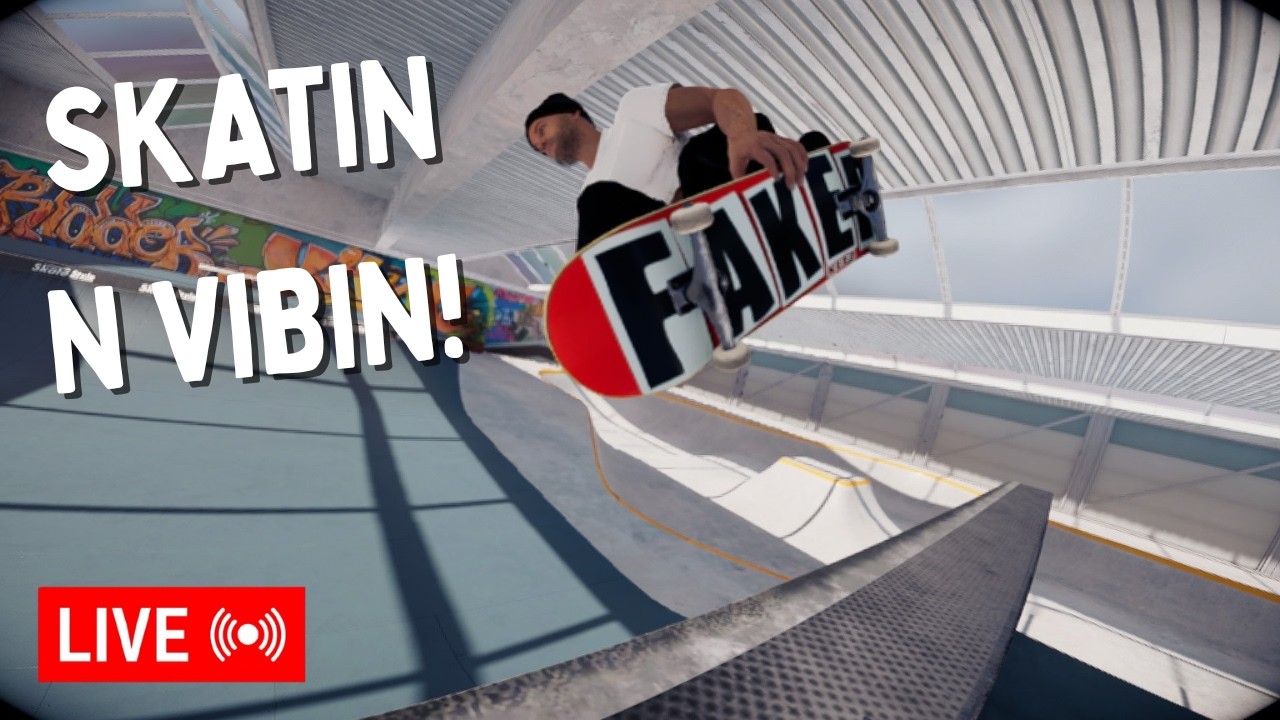 🔴 SKATIN, FILMIN N VIBIN W CHAT! | LETS SKATE! | ROAD TO 1000 SUBS!