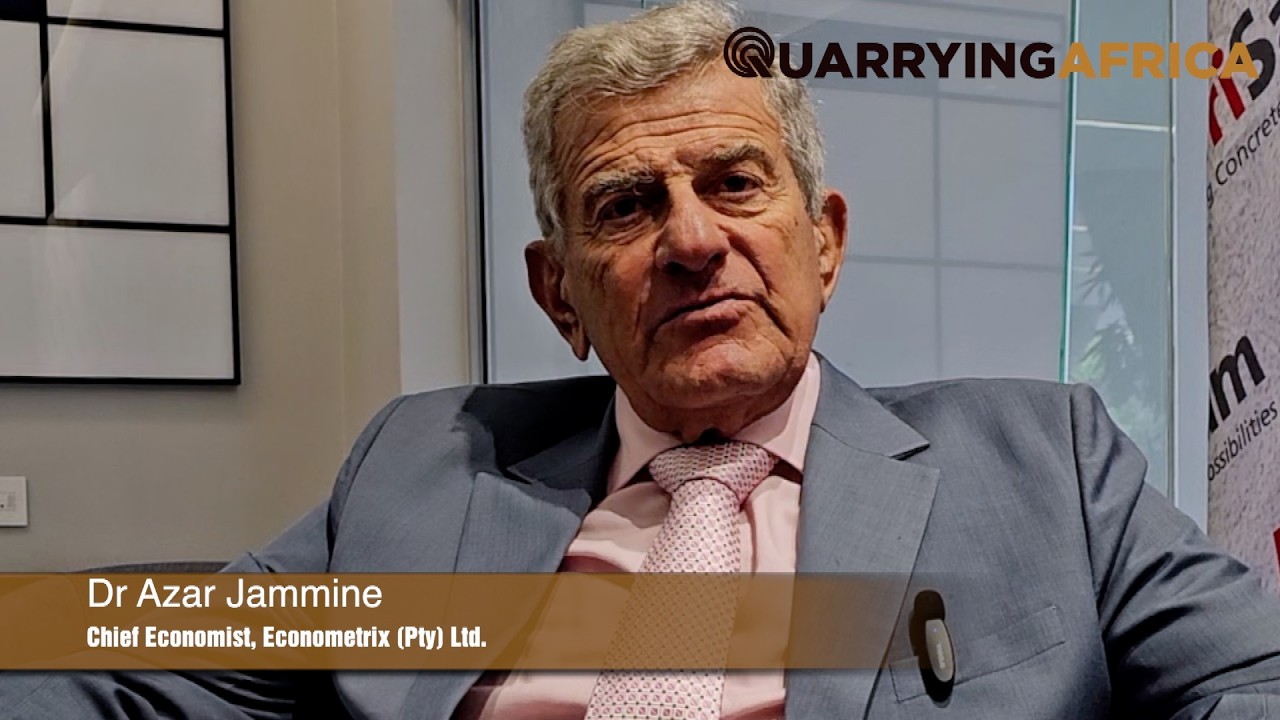 Dr Azar Jammine speaks to Quarrying Africa on the sidelines of the 2026 AfriSam Budget Breakdown.