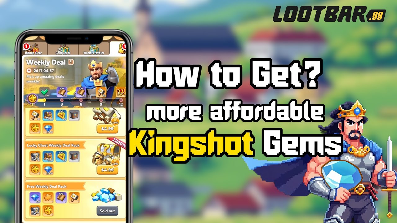 LootBar Review | Kingshot Top Up : Safe, Instant & AFFORDABLE Gems! (2025)​