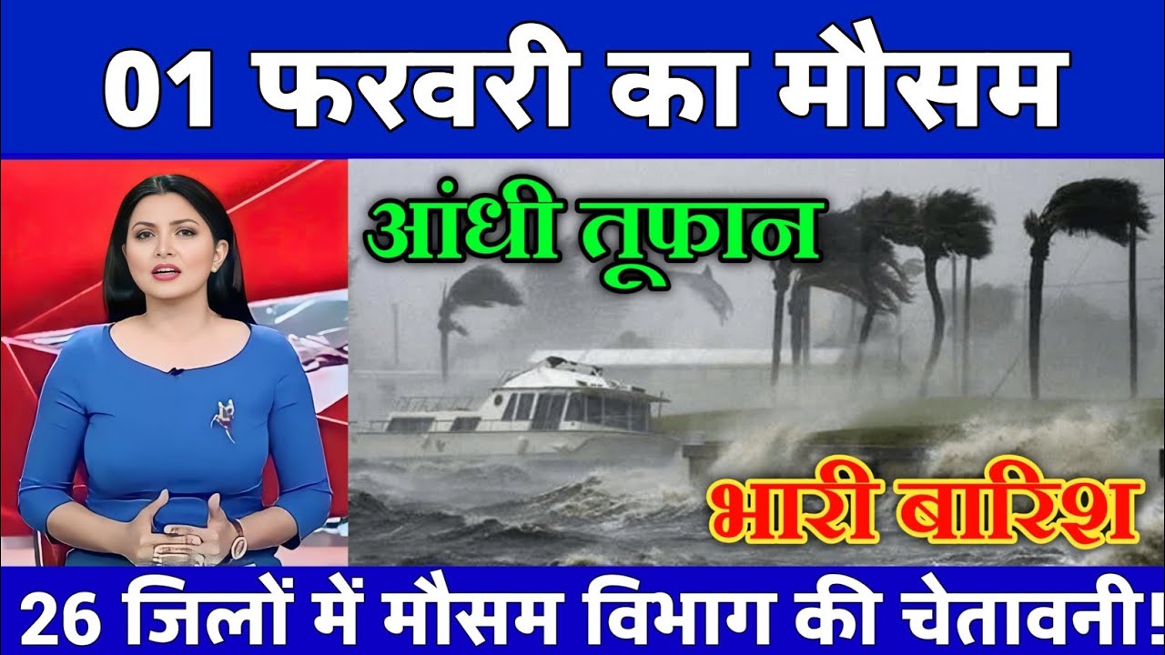 31 जनवरी का मौसम| today weather update, heat wave, 