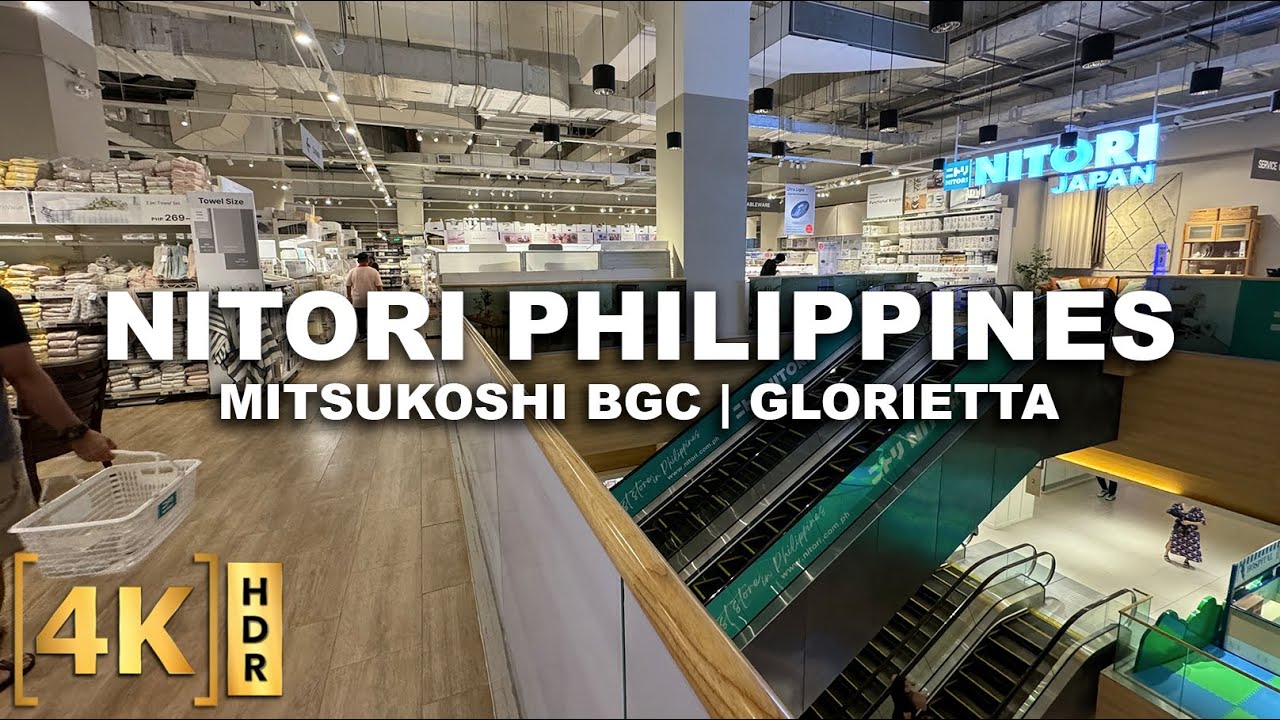 Full Tour at Nitori BGC and Glorietta! Japan's Largest Interior Brand - Now in the Philippines!