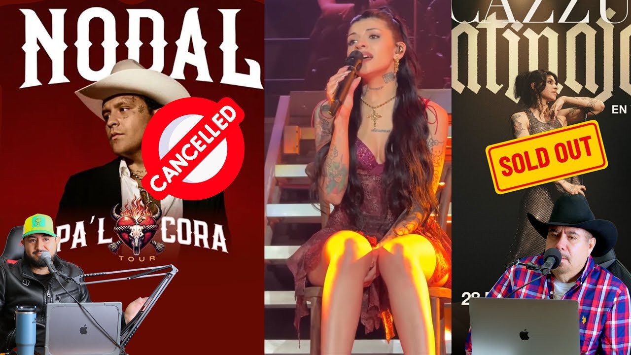 Christian Nodal cancela… mientras Cazzu sigue arrasando con su Tour Latinaje Podcast #82