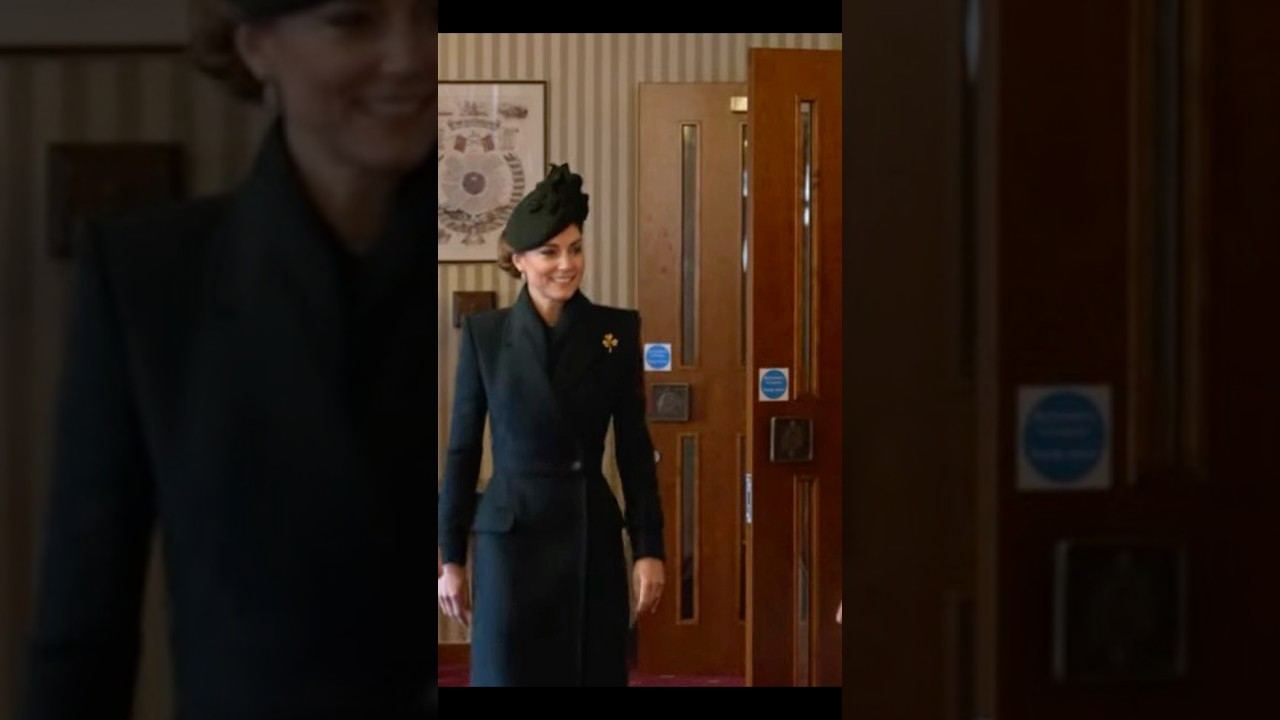 HRH Catherine Princess of Wales to attend St Patrick&rsquo;s Day with the Irish Guards#shorts #royalfamily