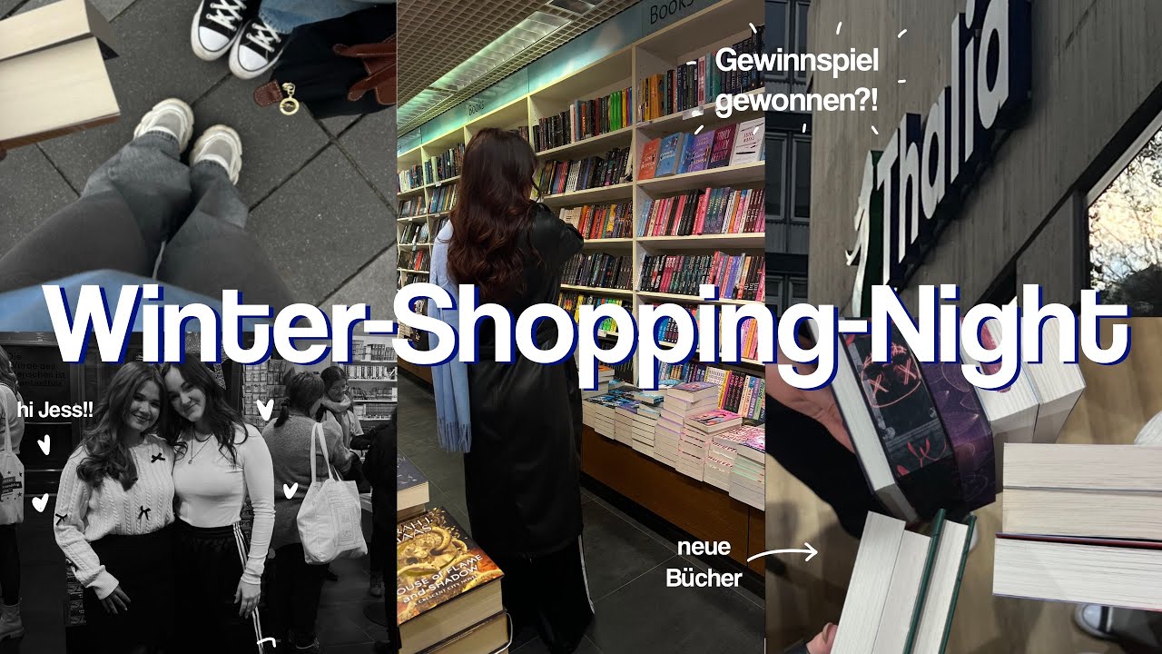 Book Shopping im Thalia nach Ladenschluss!! 🛒📚❄️ // bookmas 11