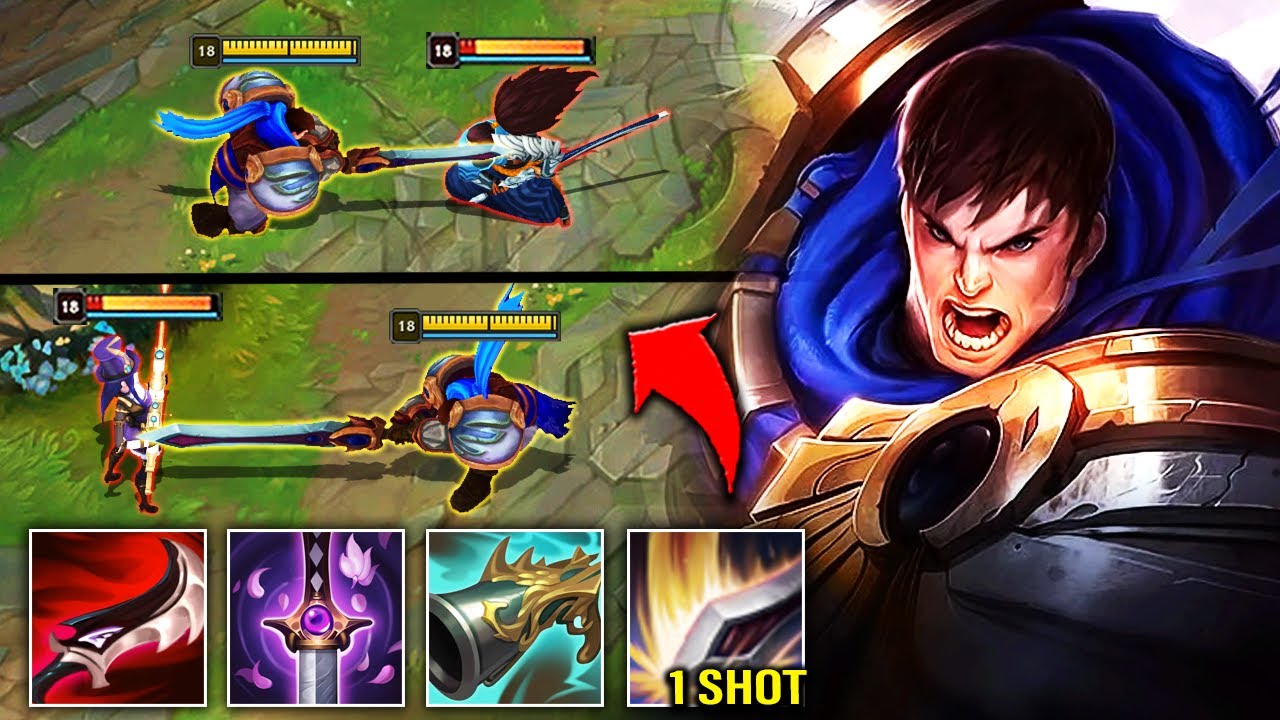 Garen but I'm playing whac-a-mole instead of League of Legends (1 Q = 1 KILL)