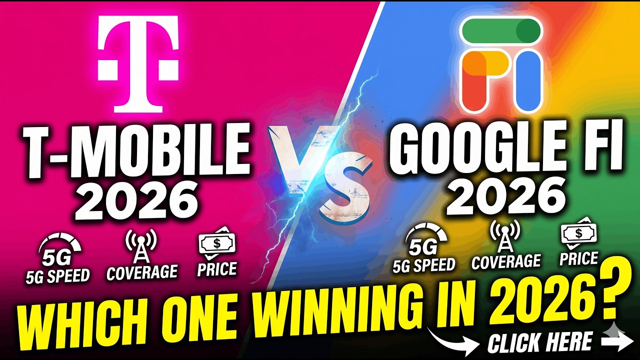 Google Fi против T-Mobile в 2026 году &mdash; какой из них вам действительно стоит использовать?!