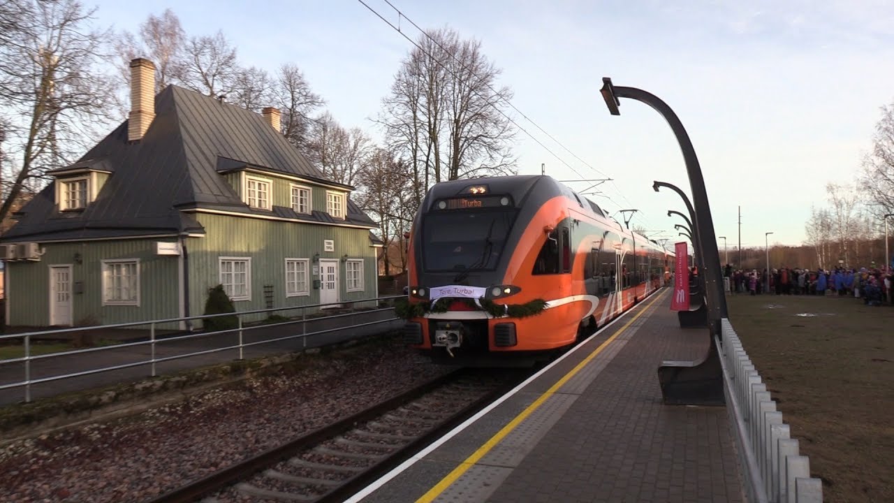 Первый пассажирский поезд на Турба после 1995 года / First passenger train to Turba after 1995