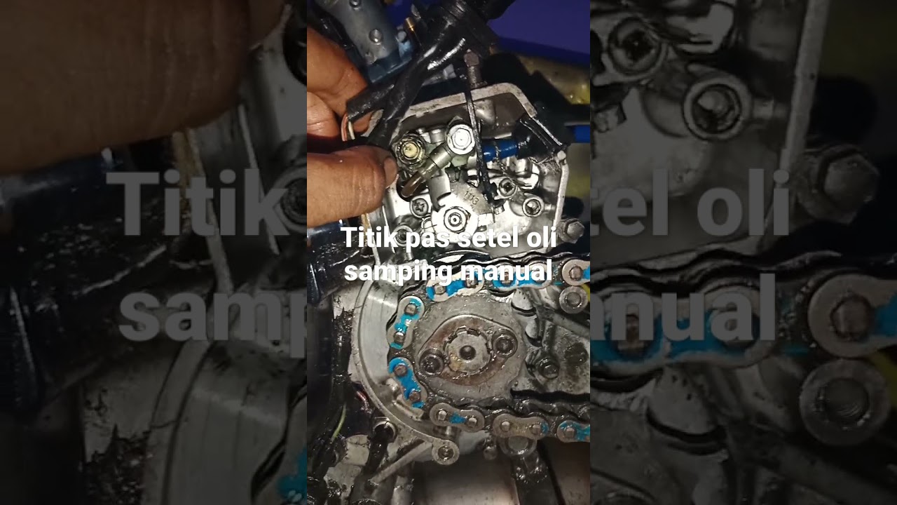 setelan oli samping, manual ninja r, rr