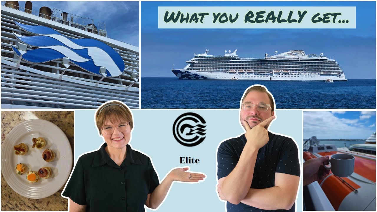 We Hit Elite with Princess Cruises! 🛳️ Here’s What It Actually Gets You