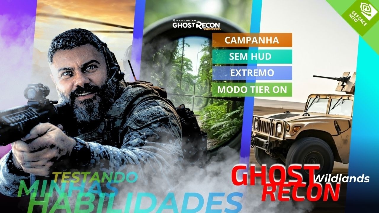 Ghost Recon Wildlands  CAMPANHA/SEM HUD/EXTREMO/TIER LIGADO - Pt/Br.