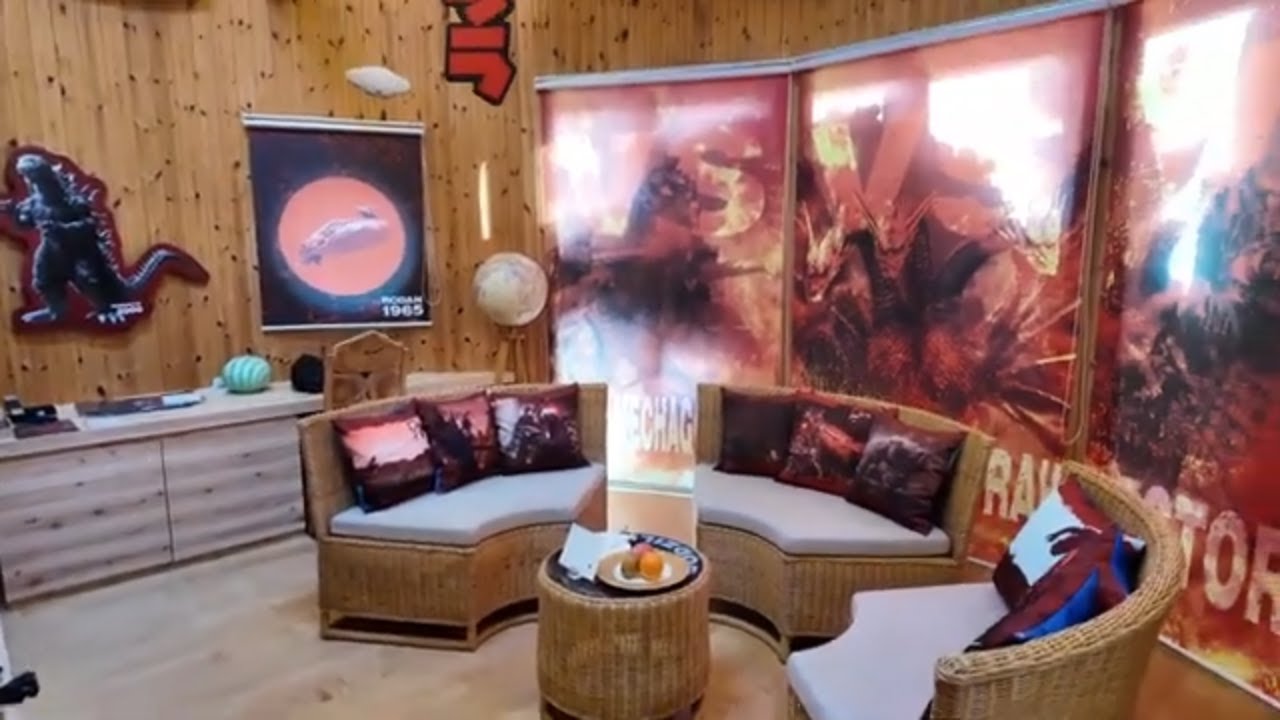 Experience The Ultimate Godzilla Cottage On Awaji Island! | Grand Chariot Room Tour