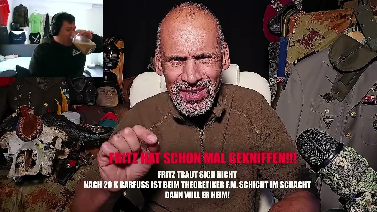 100km Barfu&szlig; Thomas Gast reagiert auf Fritz Meinecke/ ReactHochZwei