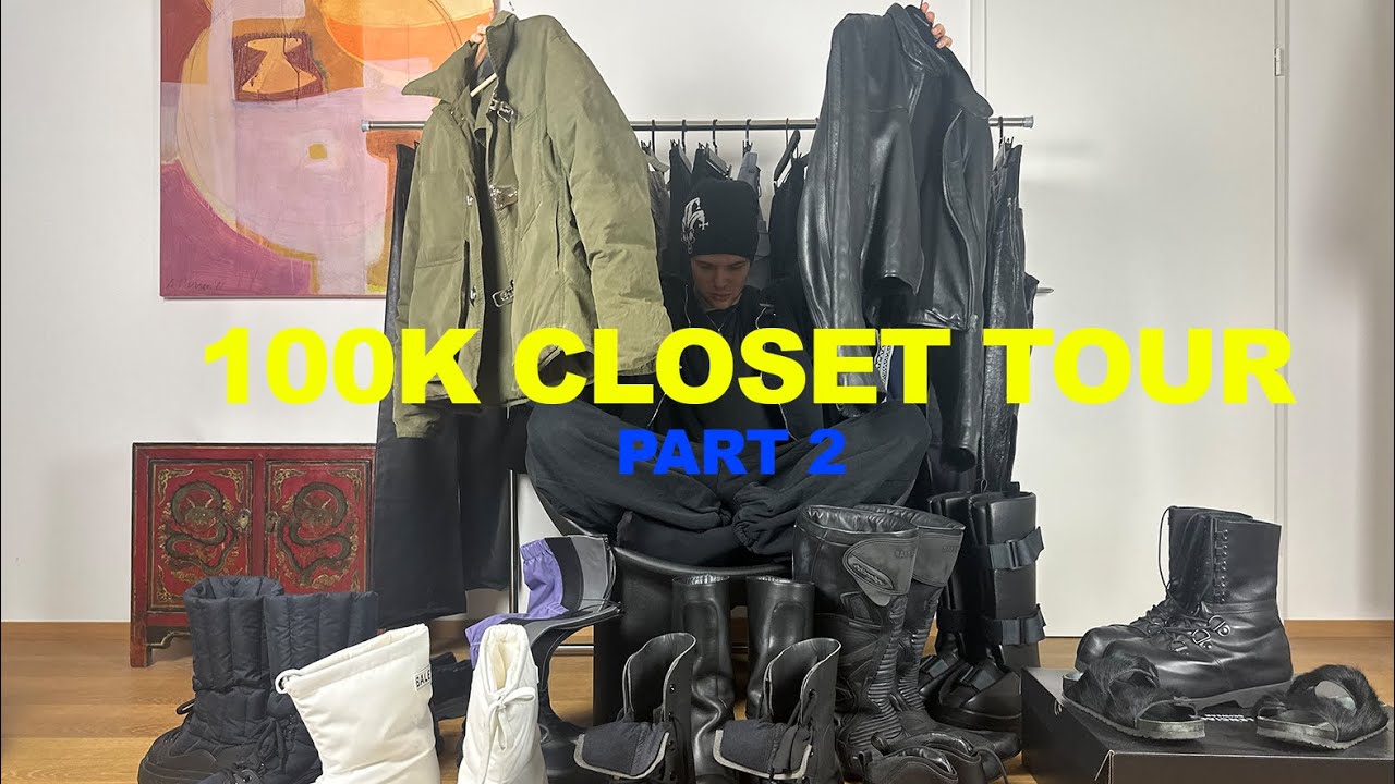 100.000€ Closet Tour (Part 2)