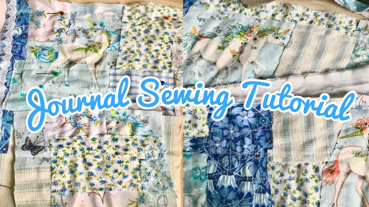 Journal Sewing Tutorial 🧵🪡 Beginner Friendly