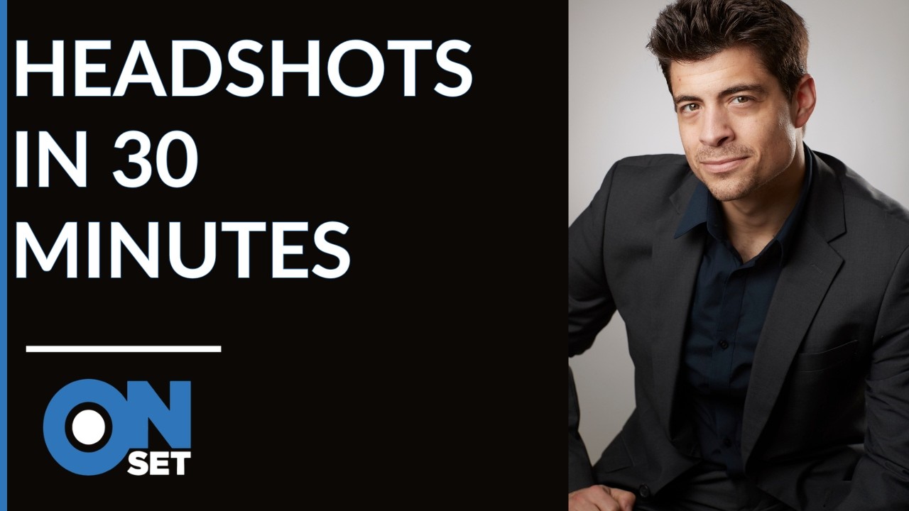 A Corporate Portrait in 30 Minutes (or less): OnSet with Daniel Norton