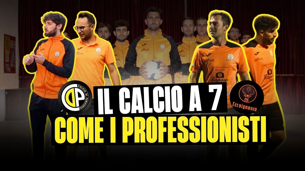 LA SERIE A DEL CALCIO A 7 🏟️ IL CERVIGNASCO