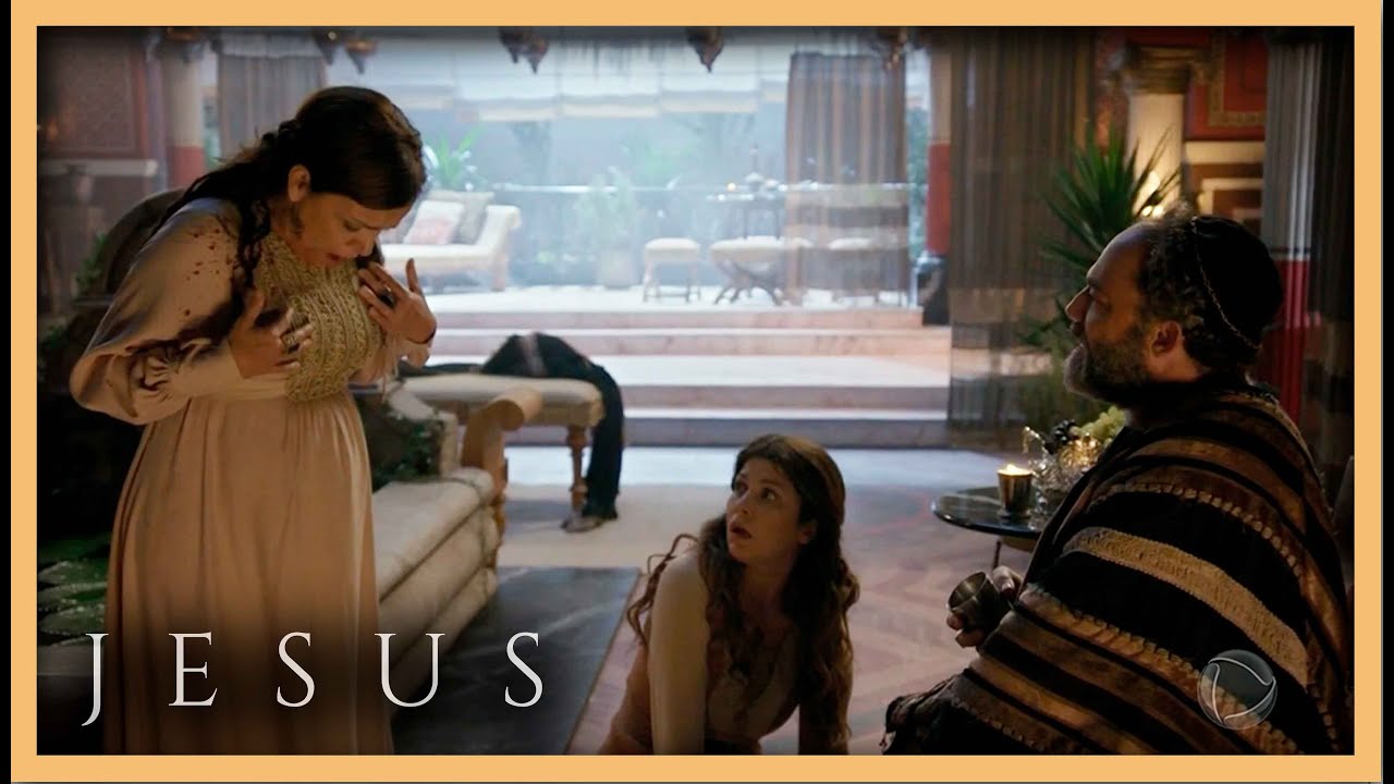 Caifás humilha Judite após descobrir adultério | NOVELA JESUS