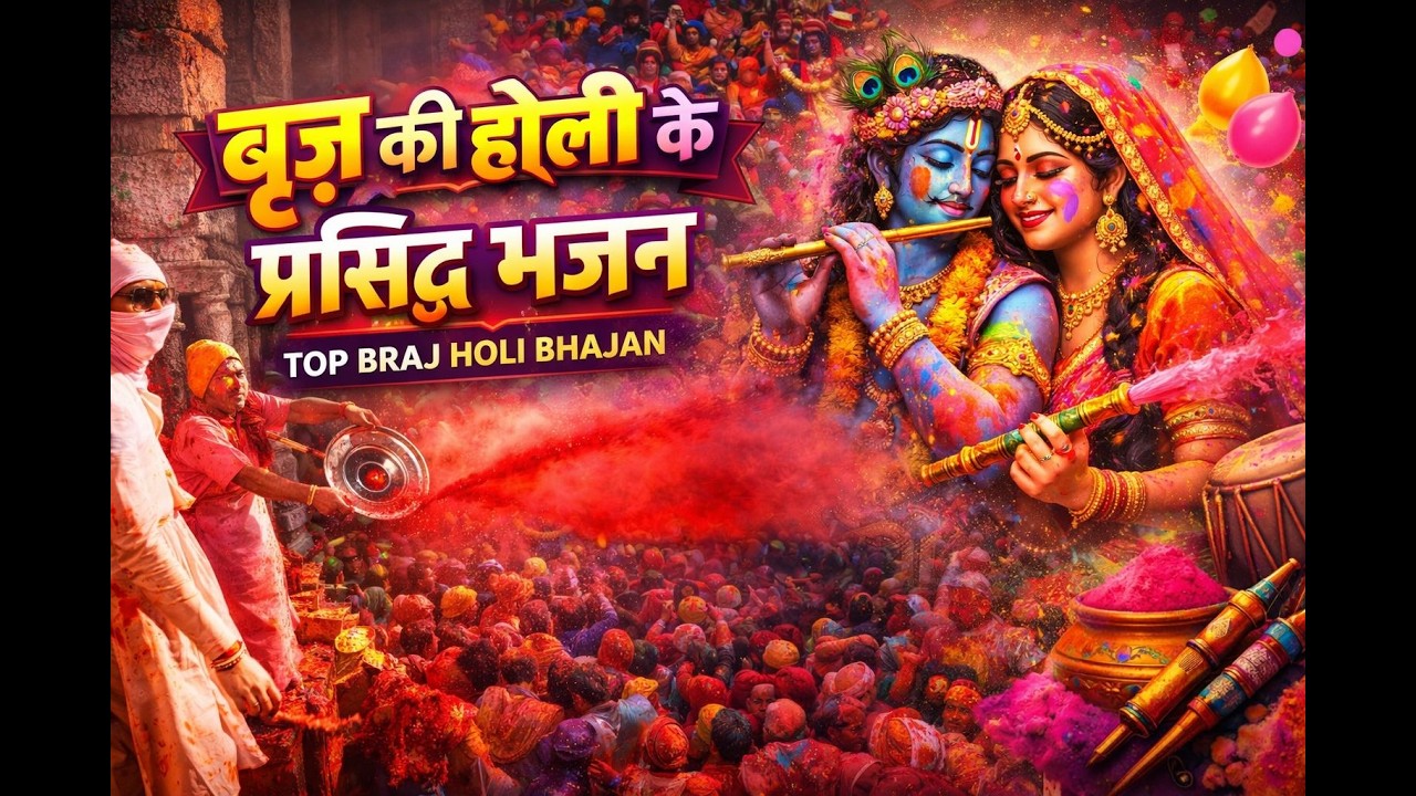 2026 के ब्रज होली भजन 🌸 Top Braj Holi Bhajan | Nonstop Holi Bhajan 2026 | Braj Ki Holi Bhajan